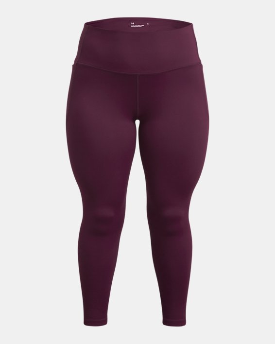 Women's UA Meridian Full-Length Leggings, Purple, pdpMainDesktop image number 4